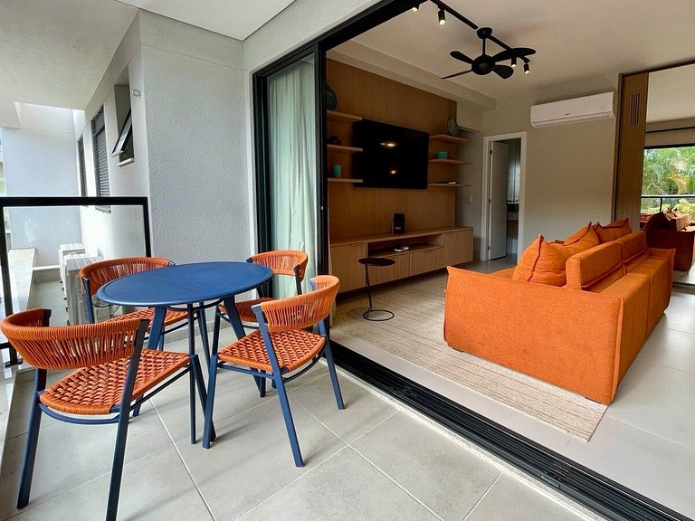 NOVO Alto padrão 50m do Mar-Resort Lazer Completo