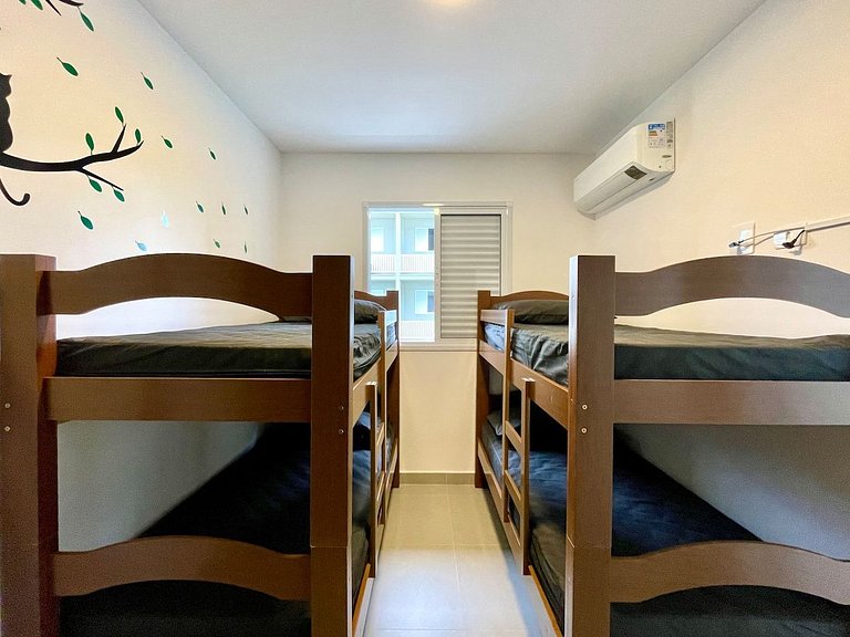 Novo 2 suítes/ ar/wi-fi/ piscina