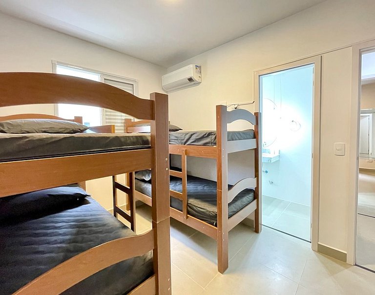 Novo 2 suítes/ ar/wi-fi/ piscina