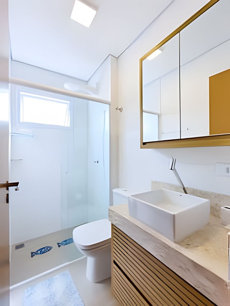 Novo 400 metros da Orla - Ar/Piscina/Churrasqueira