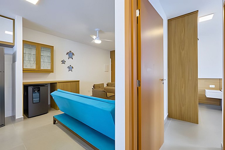 Novo 400 metros da Orla - Ar/Piscina/Churrasqueira