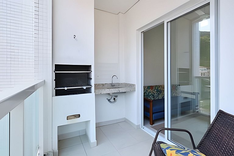 Praia Grande 450m LAZER completo/ piscina/sauna