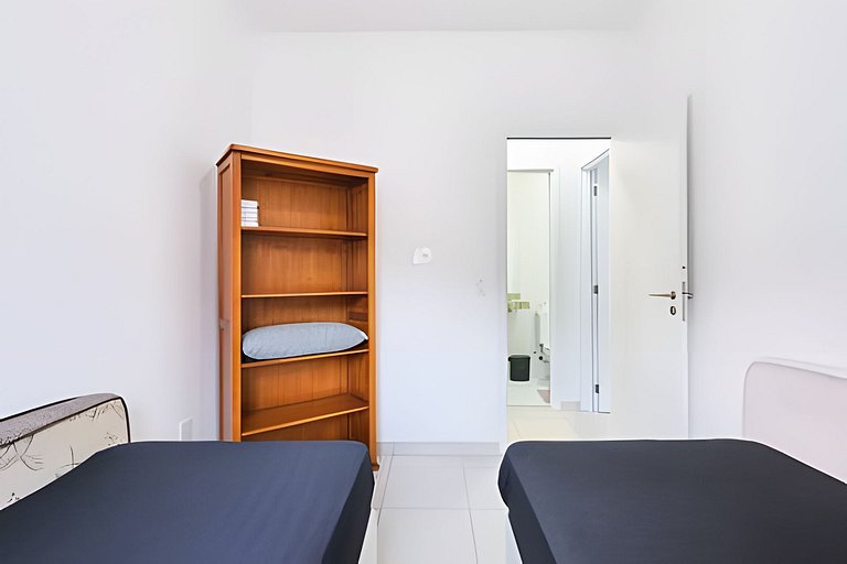 Praia Grande 450m LAZER completo/ piscina/sauna