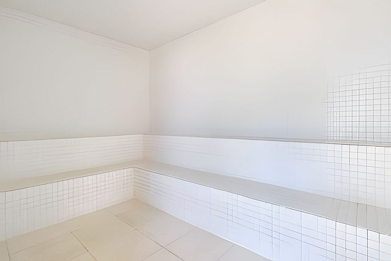 Praia Grande 450m LAZER completo/ piscina/sauna
