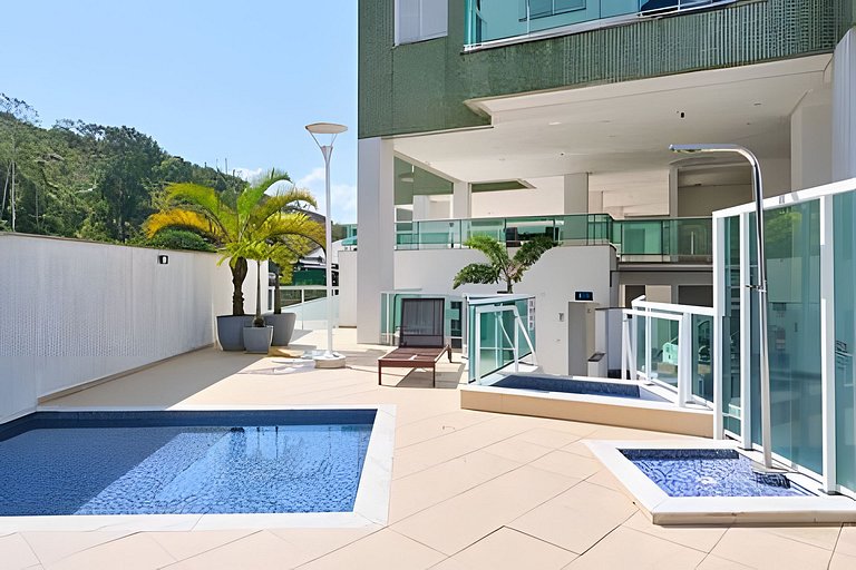Praia Grande 450m LAZER completo/ piscina/sauna