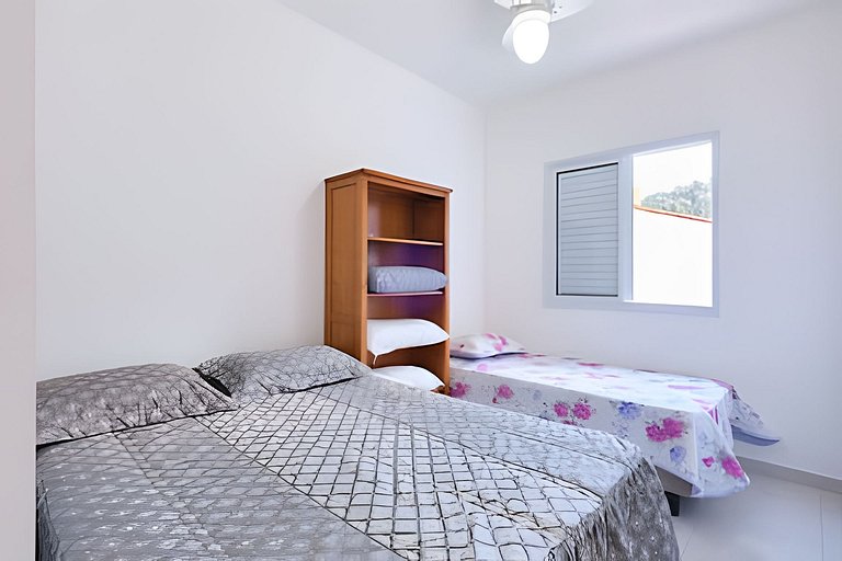 Praia Grande 450m Piscina/Lazer Completo - Ubatuba