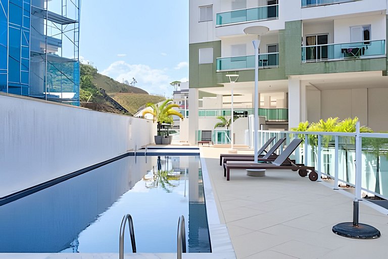 Praia Grande 450m Piscina/Lazer Completo - Ubatuba