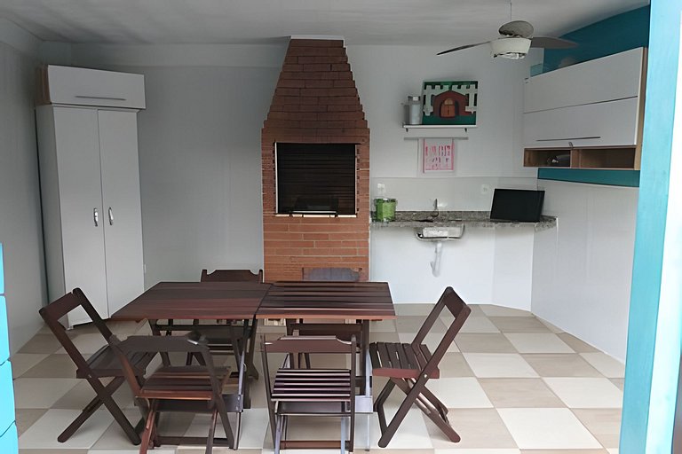 Casa Azul Itaguá-Perto da Orla-Estilo e Conforto