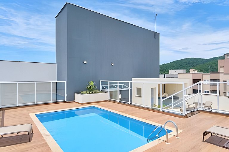 Orla do Itaguá 500m/ Varanda Gourmet/Wi-Fi/Piscina