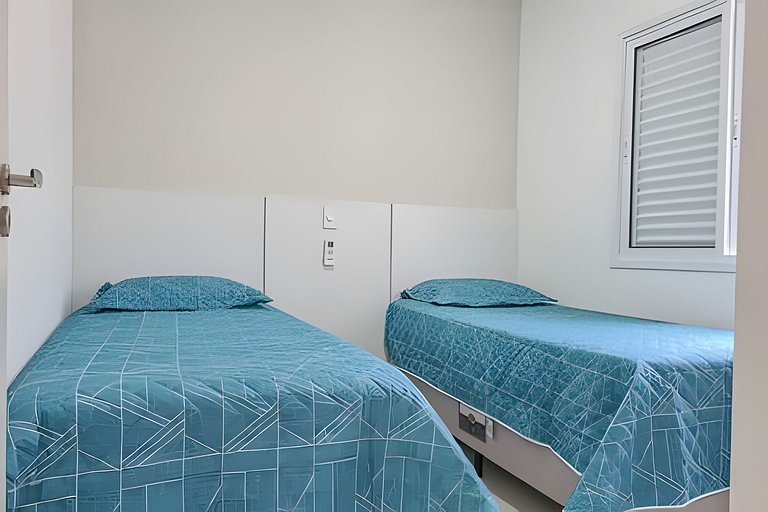 Luxo 500 metros da Orla/  Ar Cond/ Varanda Gourmet