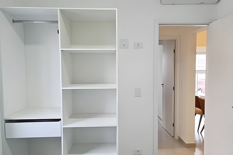 Luxo 500 metros da Orla/  Ar Cond/ Varanda Gourmet