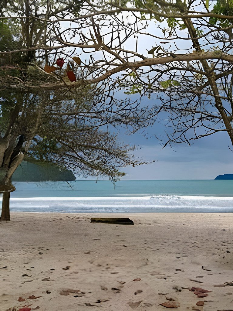 Incrível Apto Perequê Açú-Ar e Wi-Fi - 300m Praia