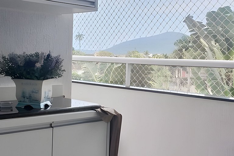 Incrível Apto Perequê Açú-Ar e Wi-Fi - 300m Praia