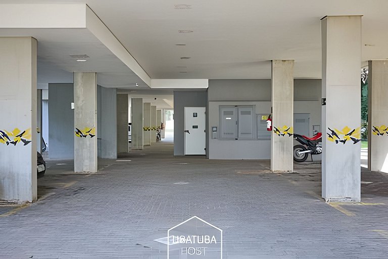 Incrível Apto Perequê Açú-Ar e Wi-Fi - 300m Praia