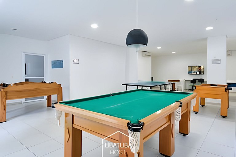 300 m Praia Grande -  2dorms - wi-fi - Jequitibá