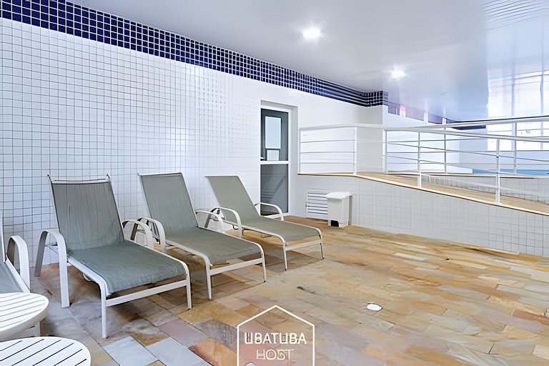 300 m Praia Grande -  2dorms - wi-fi - Jequitibá