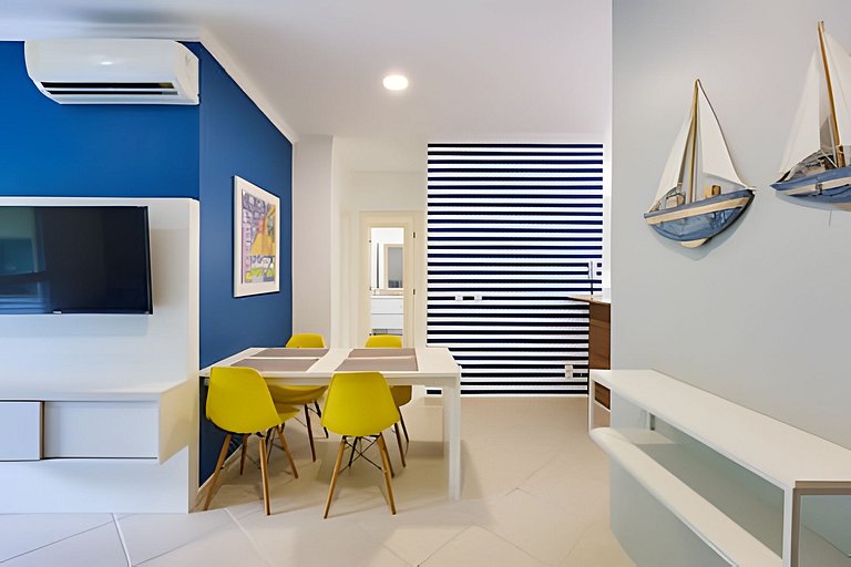 300 m Praia Grande -  2dorms - wi-fi - Jequitibá