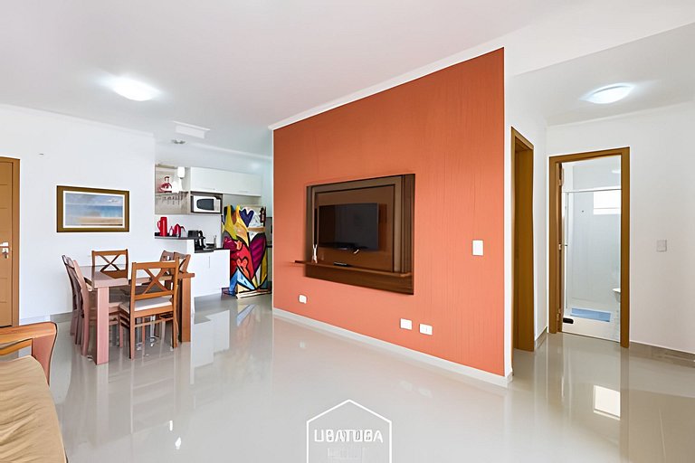Itagua - 2dorms - Piscina - Ar - Wi-Fi - Tenório