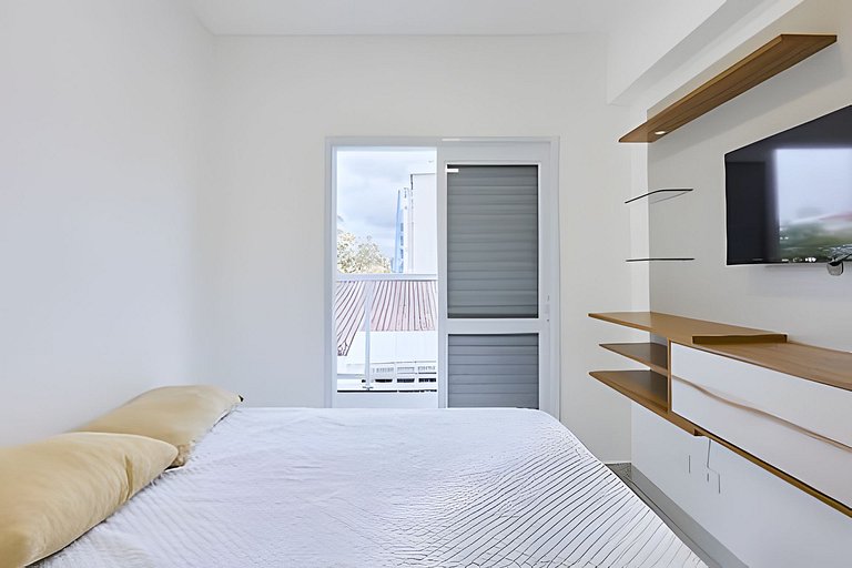 Novo 400m da Orla - 2 dorm -  Piscina - Ar cond