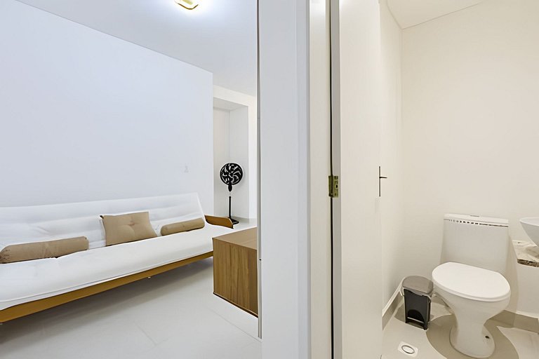 Novo 400m da Orla - 2 dorm -  Piscina - Ar cond