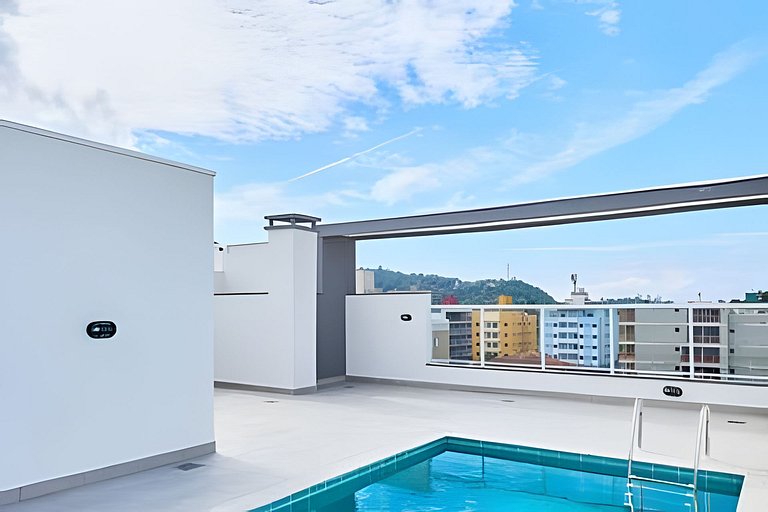 Novo 400m da Orla - 2 dorm -  Piscina - Ar cond