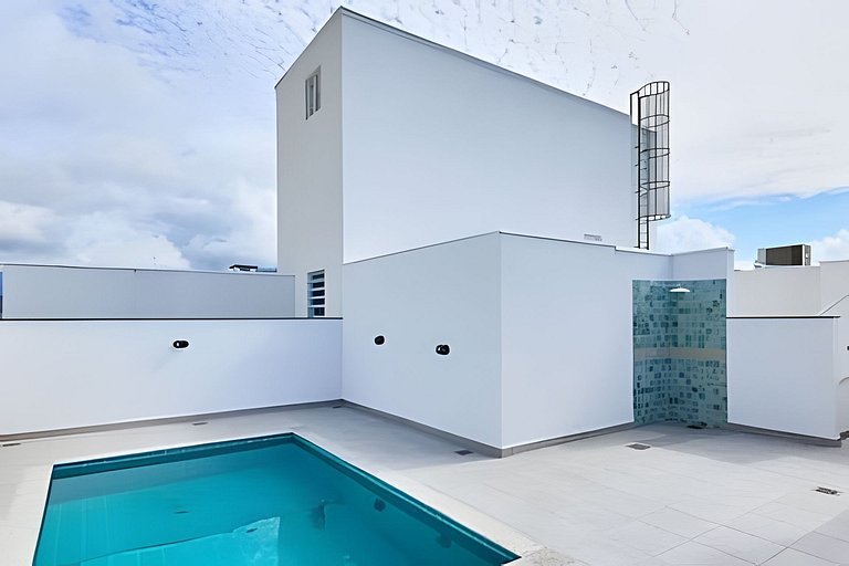 Novo 400m da Orla - 2 dorm -  Piscina - Ar cond