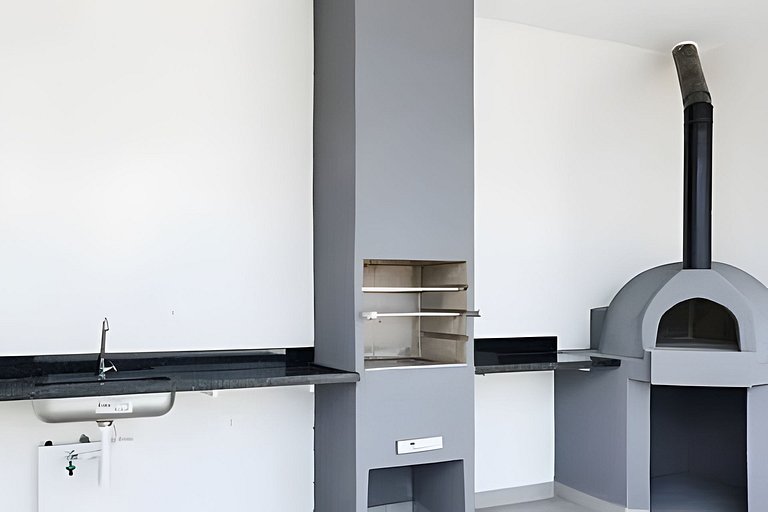 Novo 400m da Orla - 2 dorm -  Piscina - Ar cond