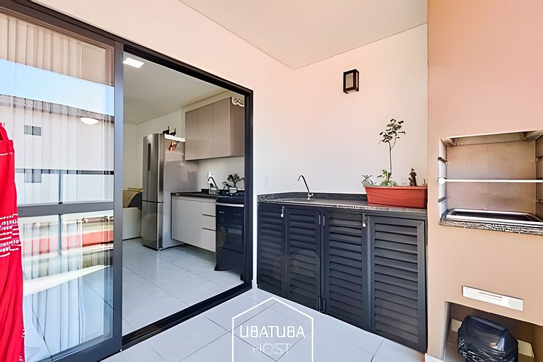Novo 400m Tenório - 1suite - Ar - Piscina