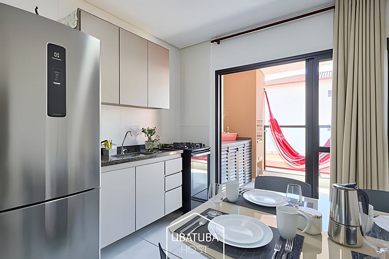 Novo 400m Tenório - 1suite - Ar - Piscina