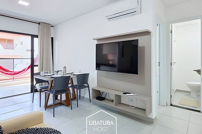 Novo 400m Tenório - 1suite - Ar - Piscina