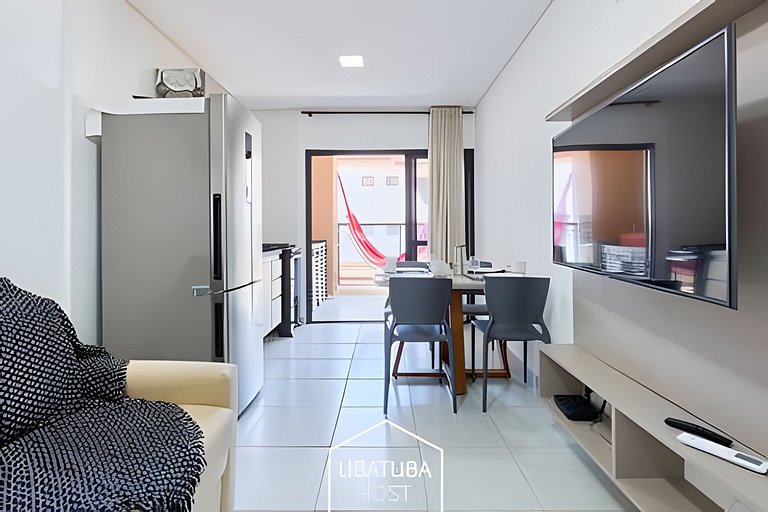 Novo 400m Tenório - 1suite - Ar - Piscina