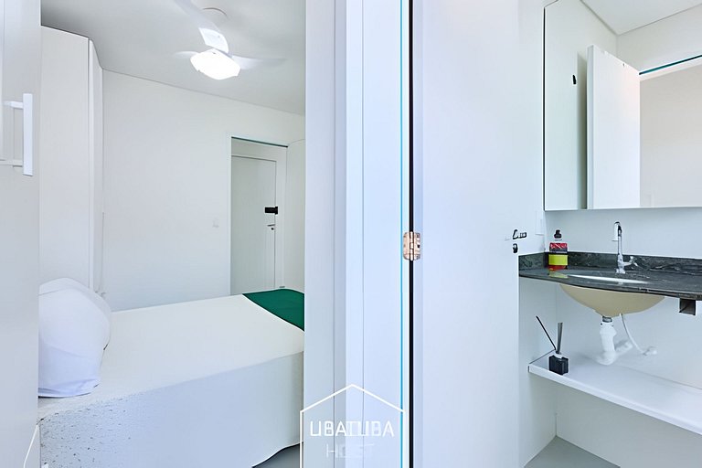 Novo 400m Tenório - 1suite - Ar - Piscina