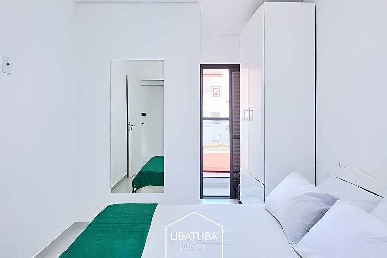 Novo 400m Tenório - 1suite - Ar - Piscina