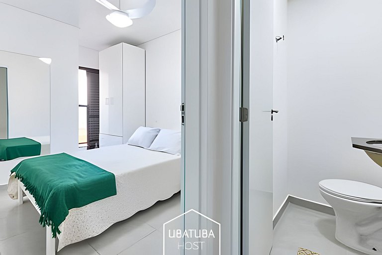 Novo 400m Tenório - 1suite - Ar - Piscina