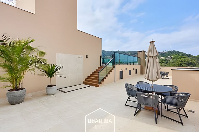 Novo 400m Tenório - 1suite - Ar - Piscina