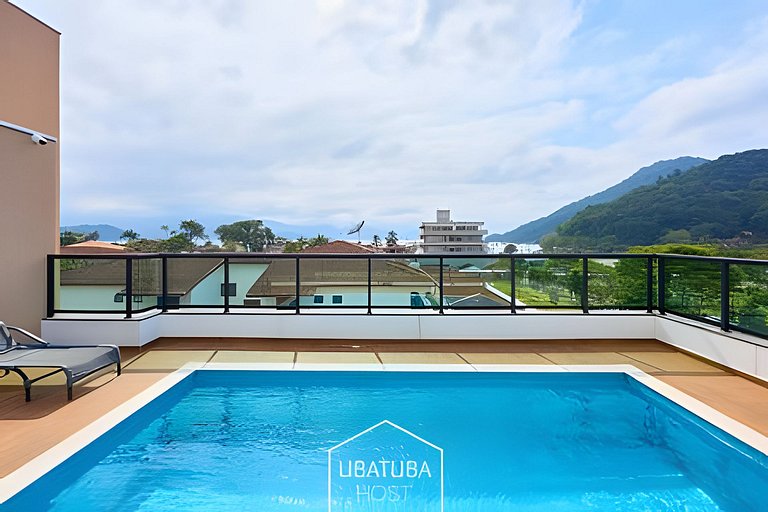 Novo 400m Tenório - 1suite - Ar - Piscina