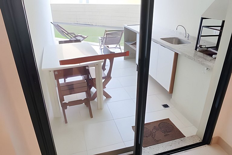 apto DNA - 1 dorm - Ar condi WF- Praia grande 1006
