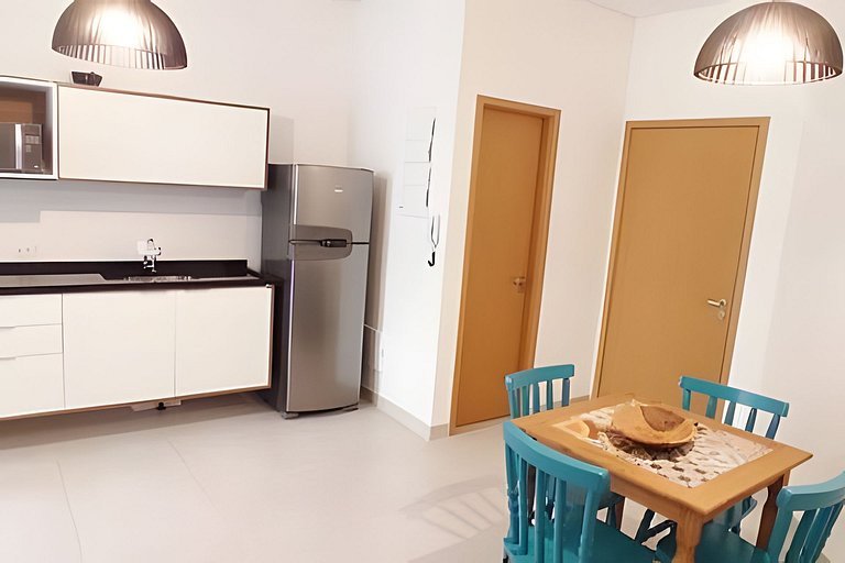 apto DNA - 1 dorm - Ar condi WF- Praia grande 1006