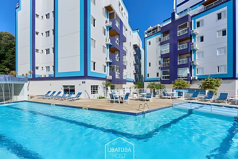 Lindo Apto Praia Grande - Ar -WF
