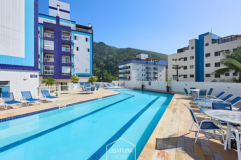 Lindo Apto Praia Grande - Ar -WF