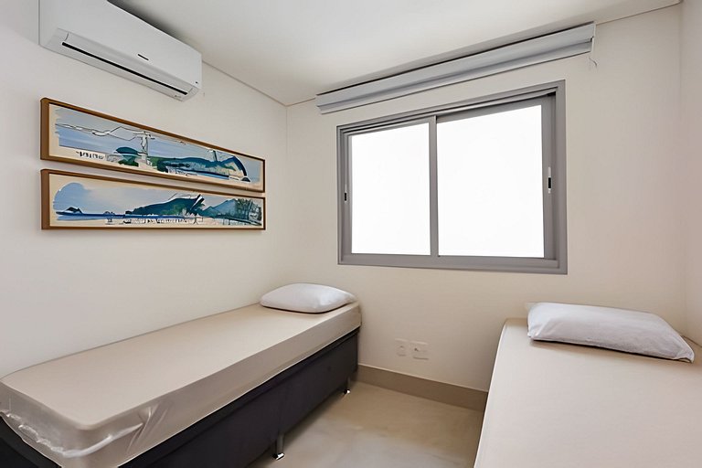 Vista pro Mar - Bambu - Praia Grande - 2 dorms
