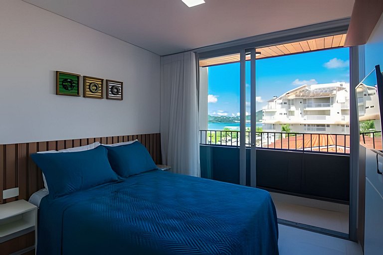 Incrível apto Vista para o Mar  Praia Grande - Uba