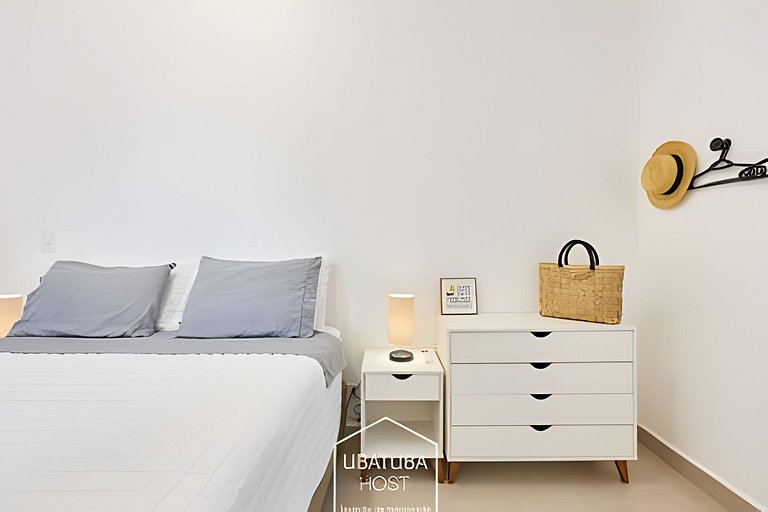 Maravilhoso apartamento em Ubatuba - 300m da orla