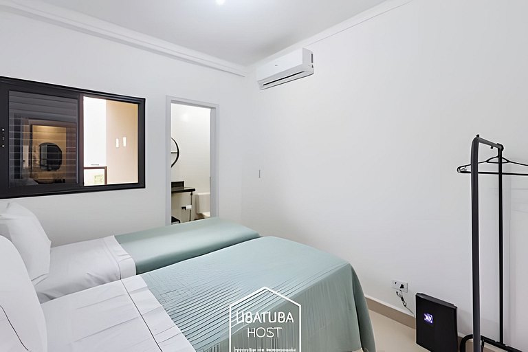 Maravilhoso apartamento em Ubatuba - 300m da orla