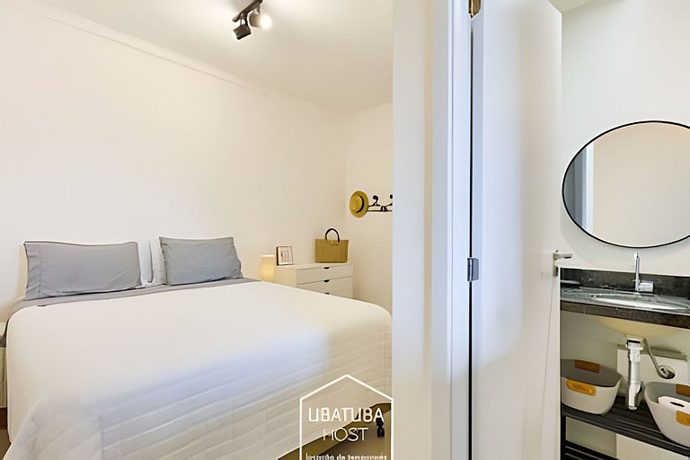 Maravilhoso apartamento em Ubatuba - 300m da orla