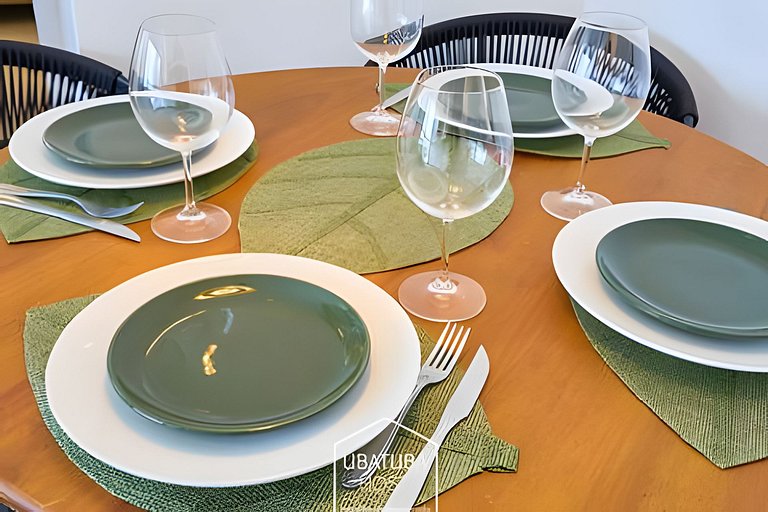 Maravilhoso apartamento em Ubatuba - 300m da orla