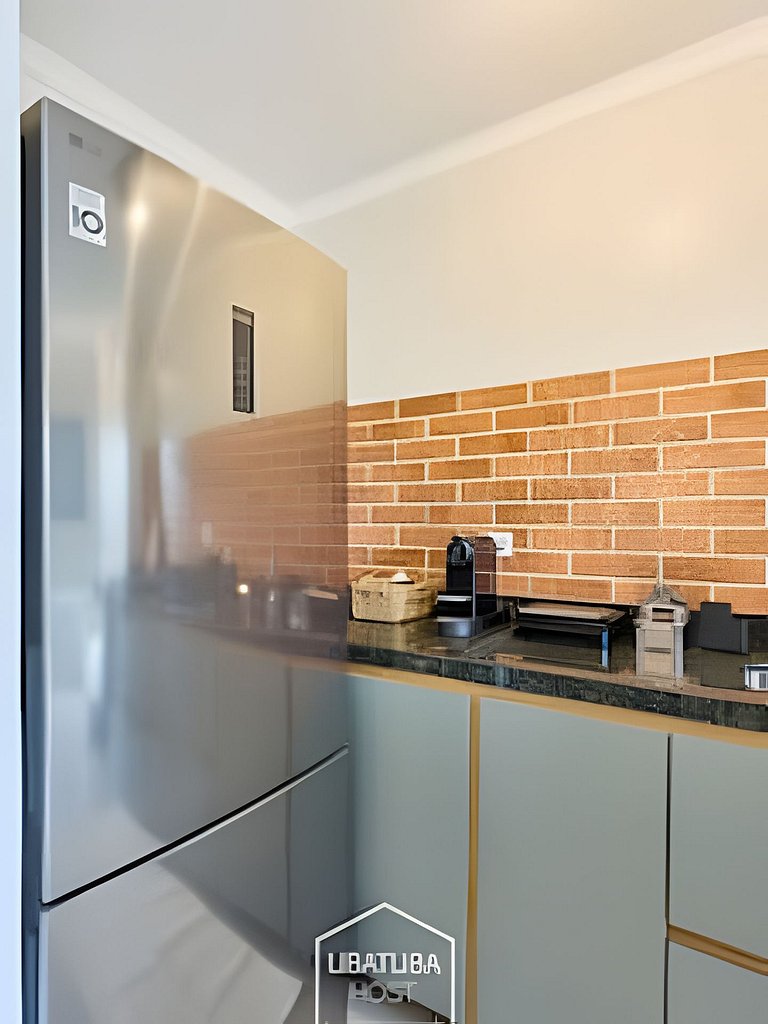 Maravilhoso apartamento em Ubatuba - 300m da orla