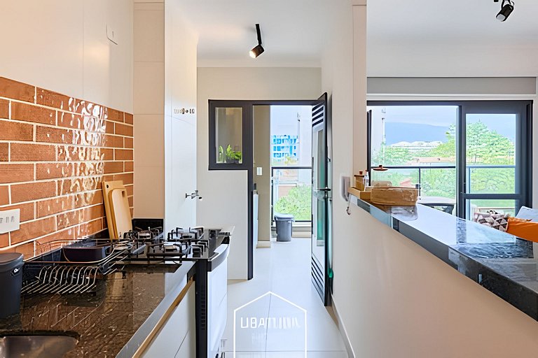 Maravilhoso apartamento em Ubatuba - 300m da orla