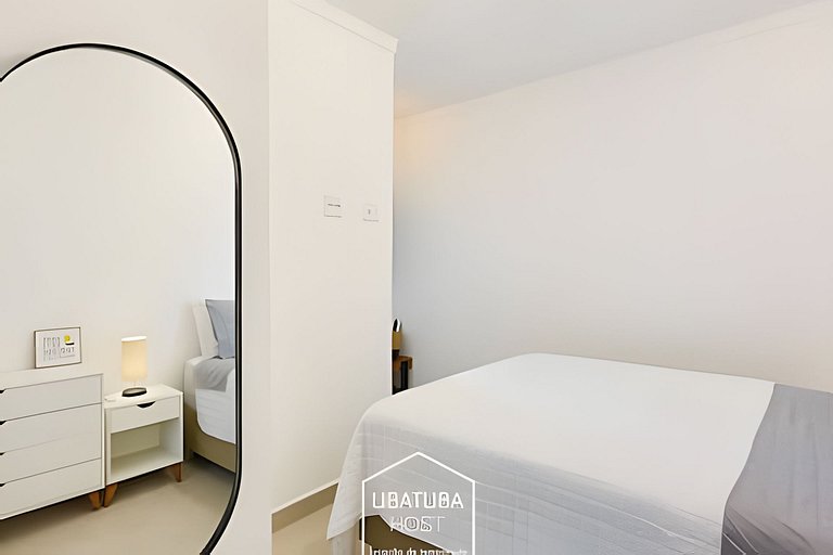 Maravilhoso apartamento em Ubatuba - 300m da orla