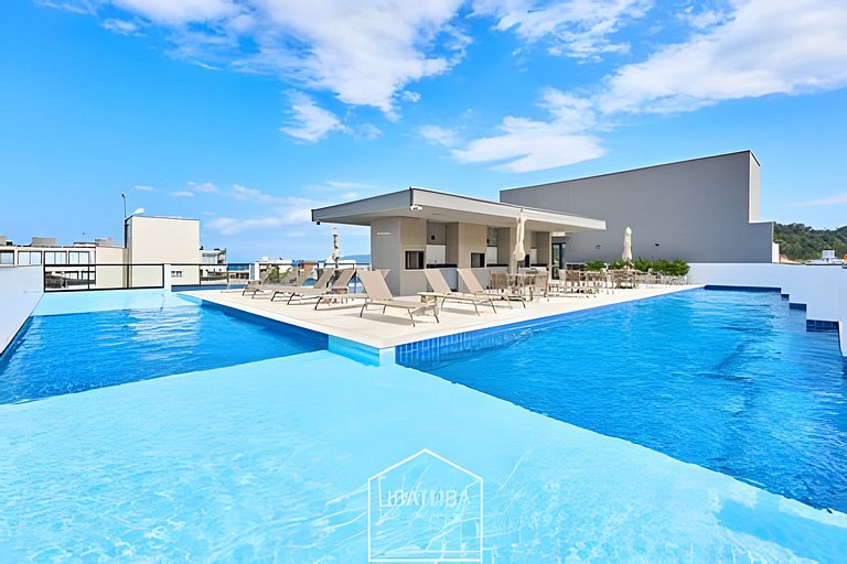 Loft  luxo próximo do Mar na Praia Grande - Ar/WF